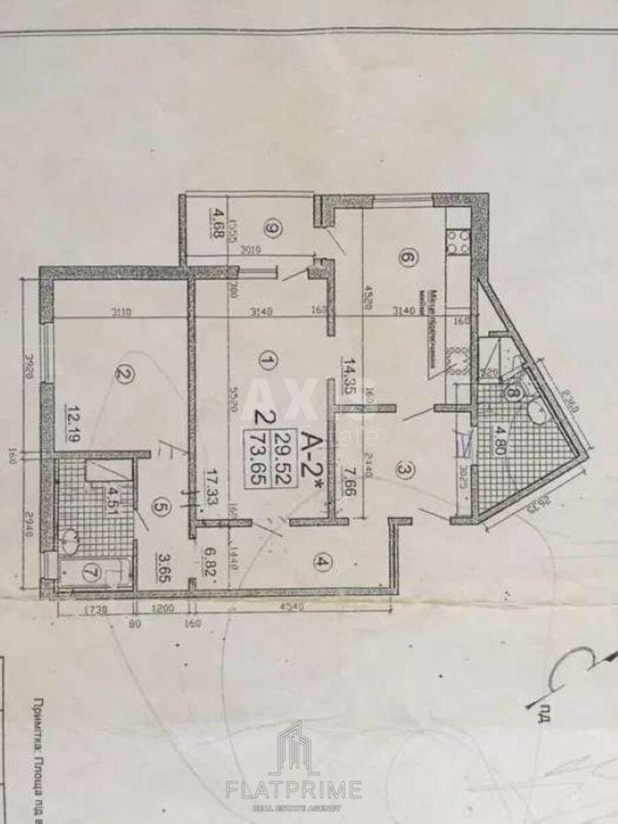 3k apartment vul. Myloslavs'ka 45582738
