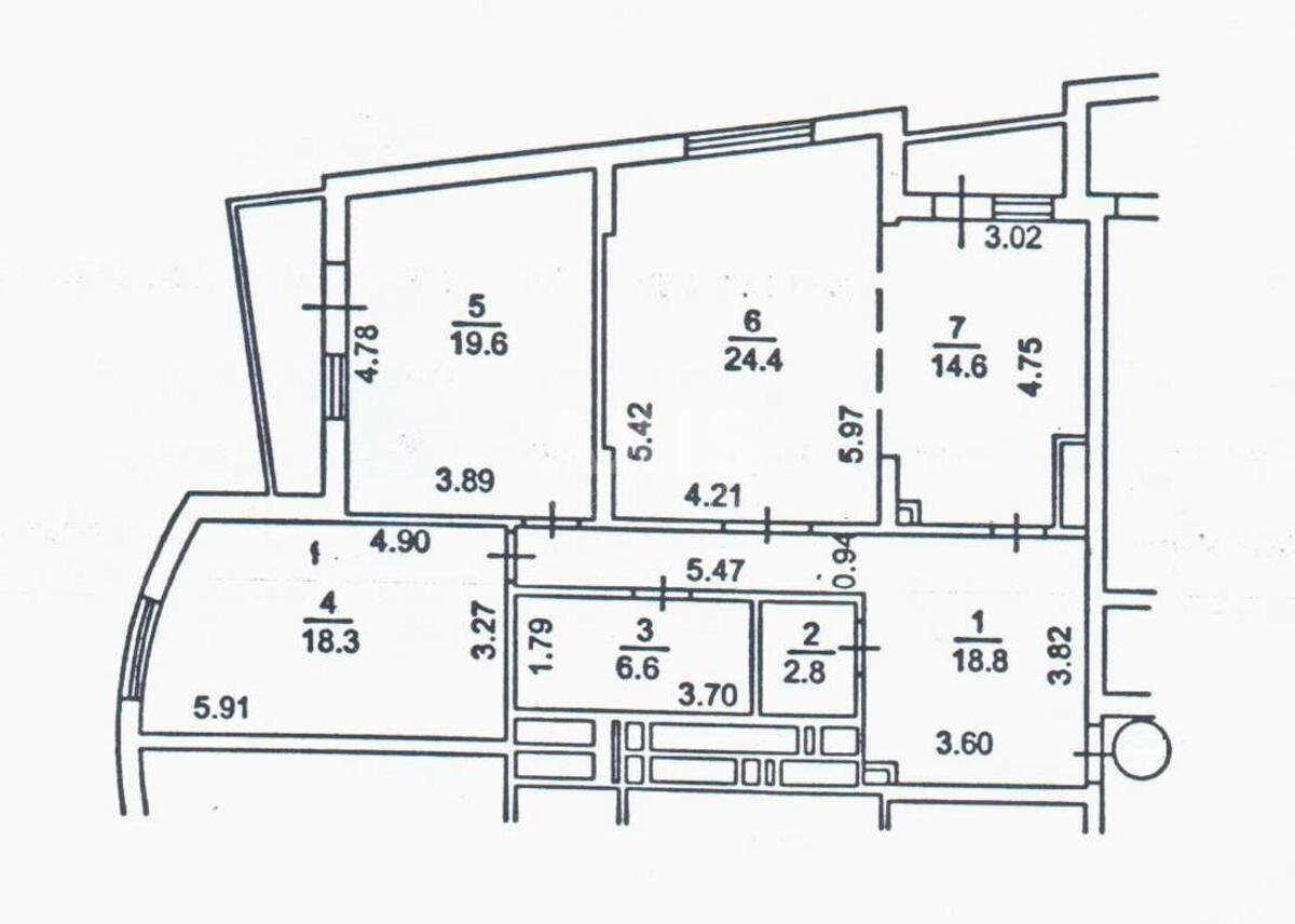 3k apartment vul. Okipnoi' Rai'sy 1014