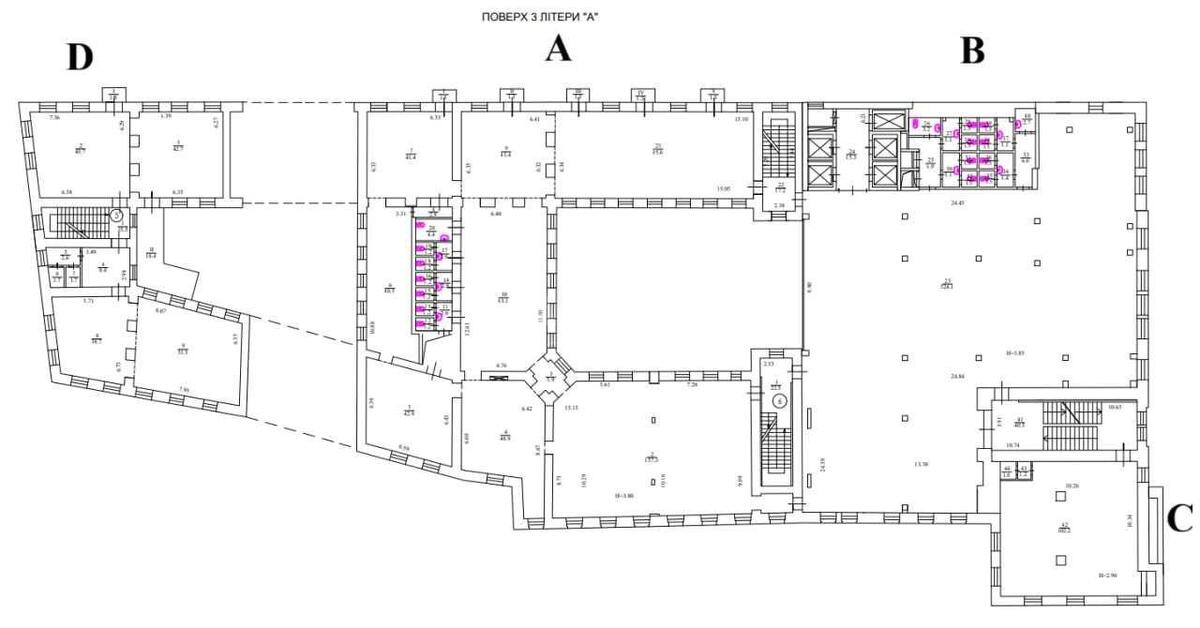 Office rajon Prorizna vul., Shevchenkivs'kyj 8, 1319m2618652