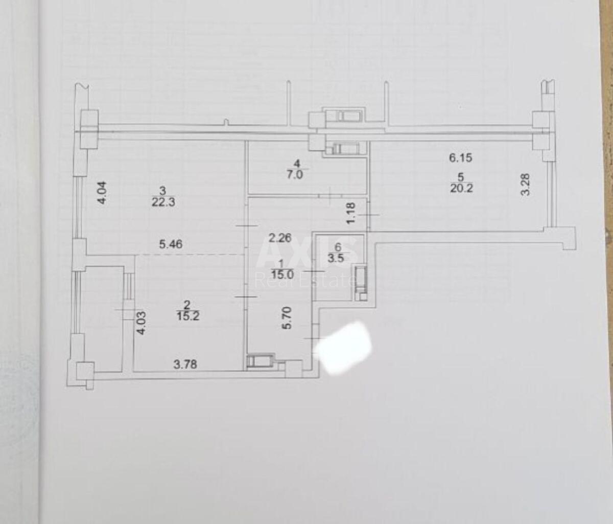2k apartment vul. Saperne Pole 55845110