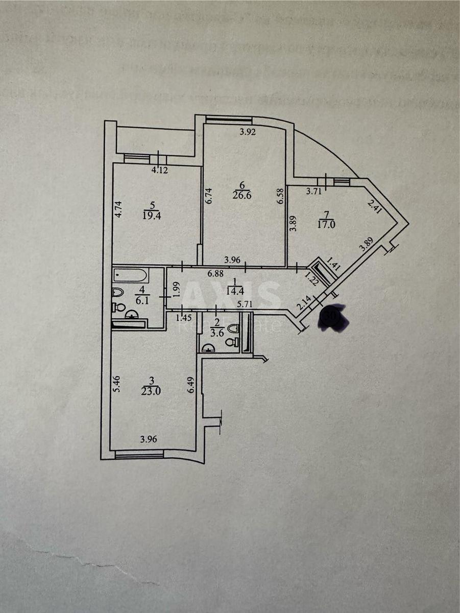 3k apartment vul. Vyshgorods'ka 458