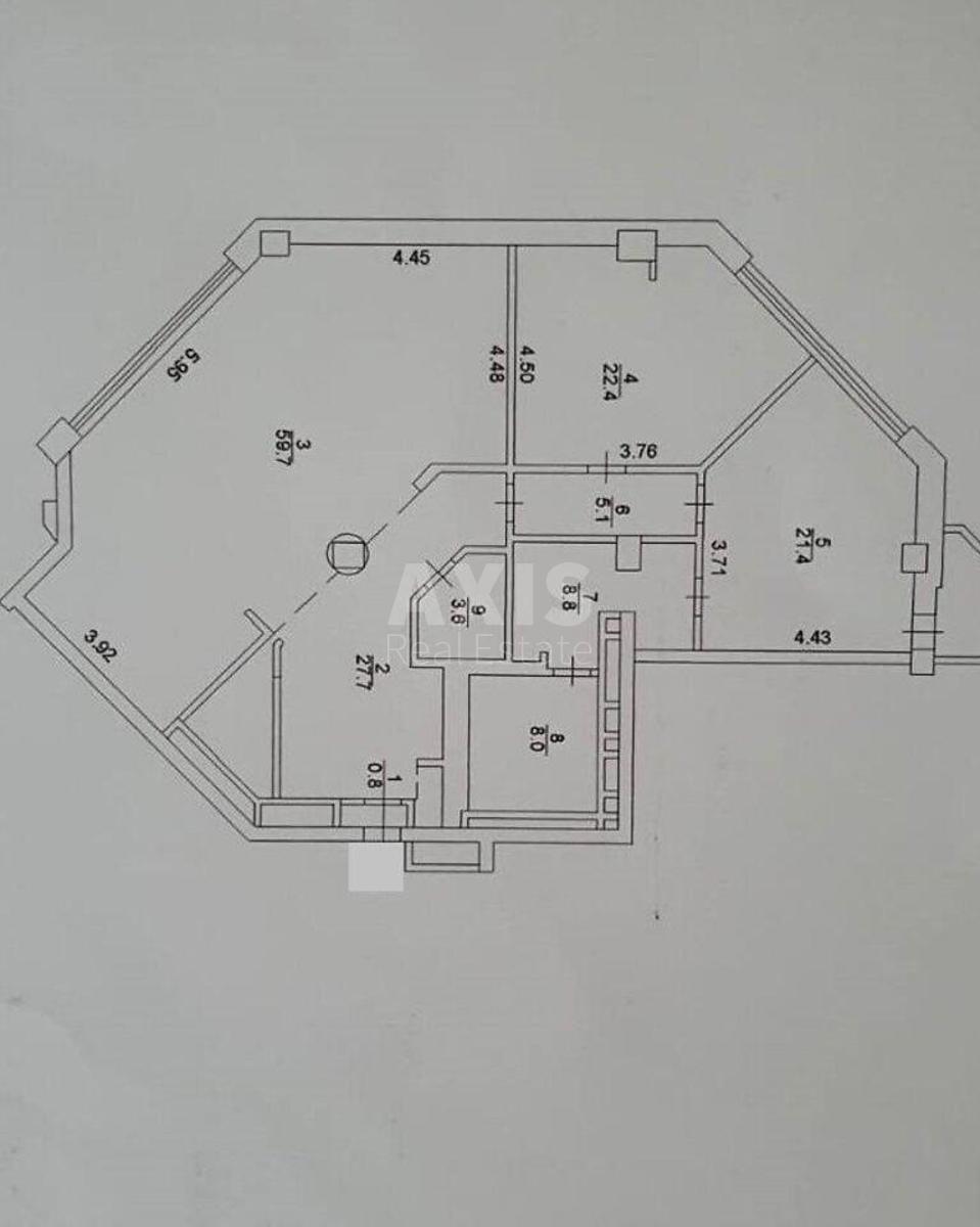 3k apartment vul. Volodymyrs'ka 49А11