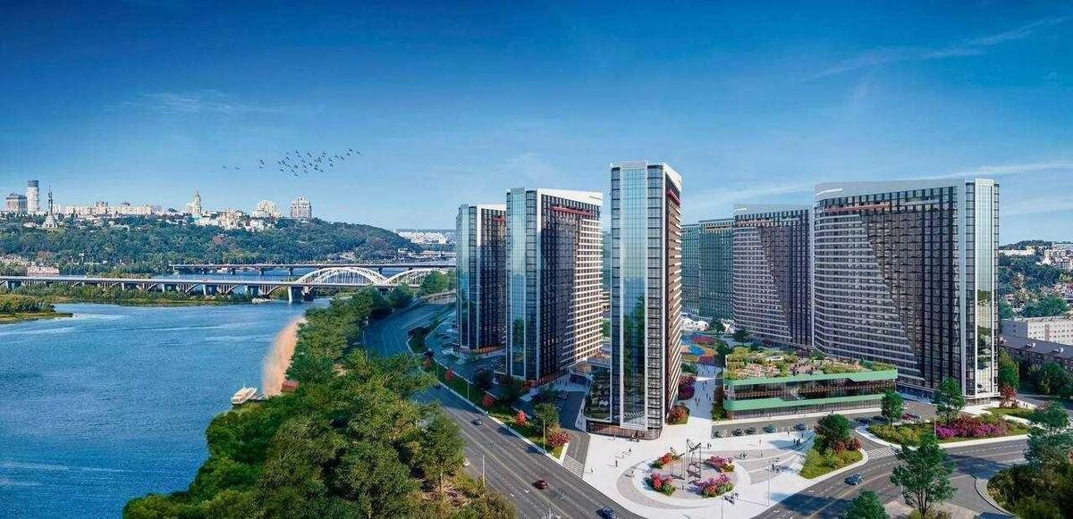 3k apartment nab. Dniprovs'ka 1560630