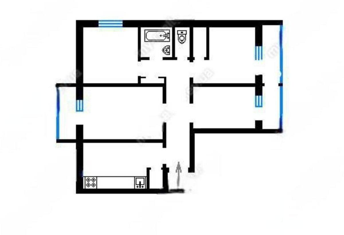 4к квартира ул. Салютная 4А569397