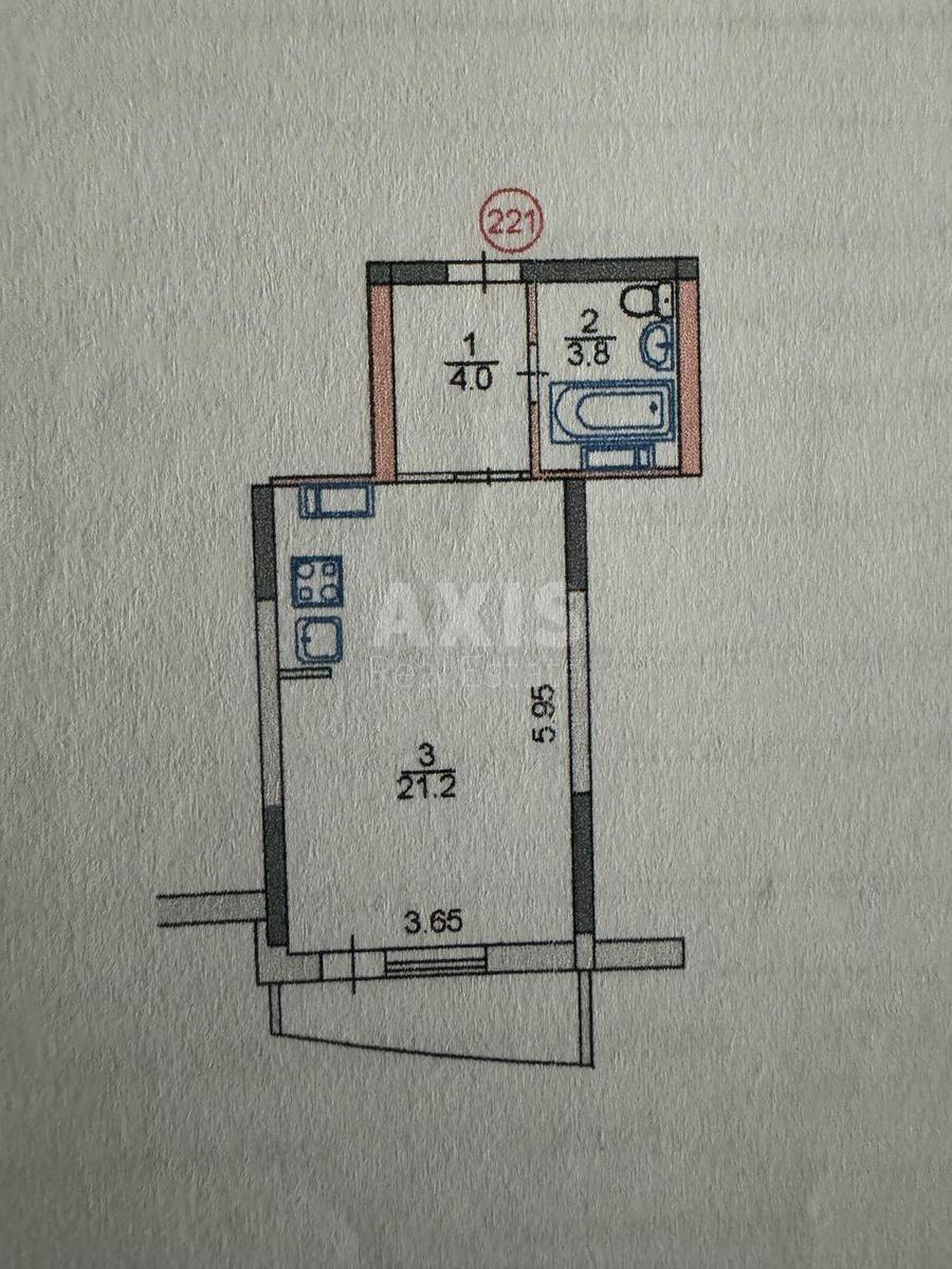 1k apartment shose Harkivs'ke 1888
