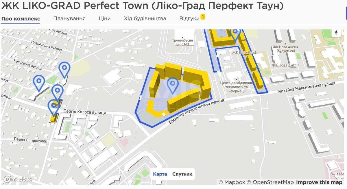 2к квартира ул. Михаила Максимовича 3211