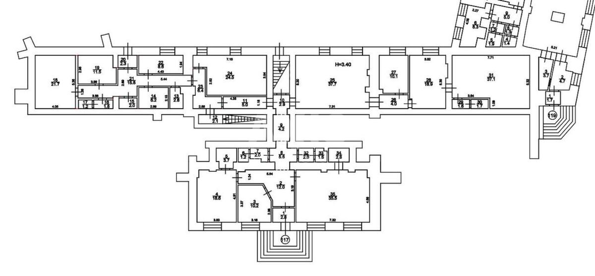 Office pr-t Povitryanykh Syl 25, 60m2605077