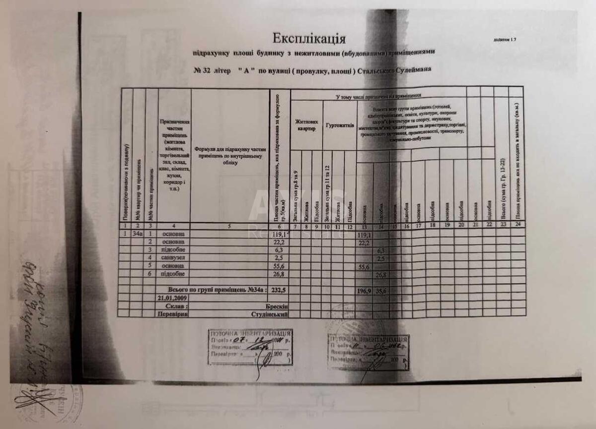 Офис ул. Стальского Сулеймана 32, 233м26026015