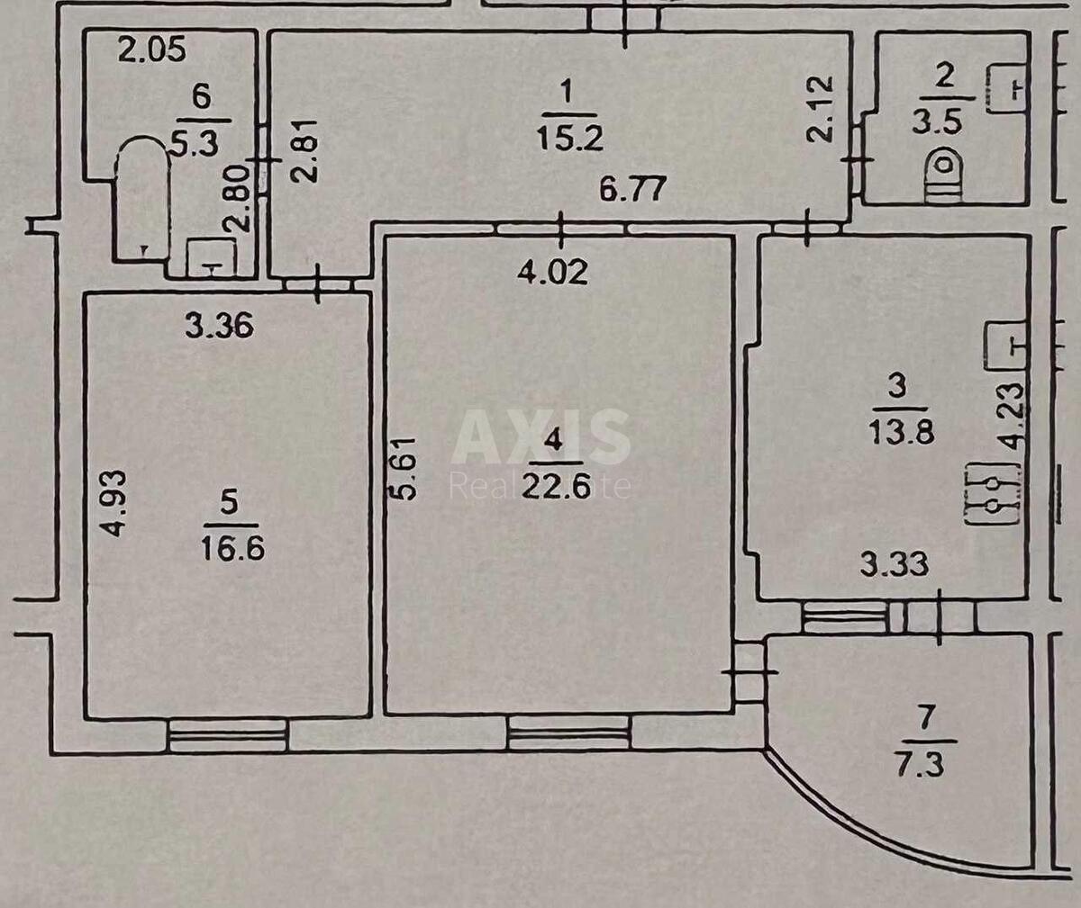2к квартира ул. Дмитриевская 695701110