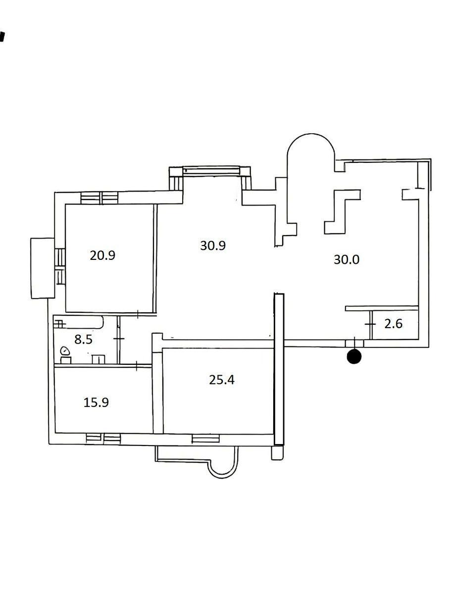 3k apartment vul. Vidpochynku 106366311
