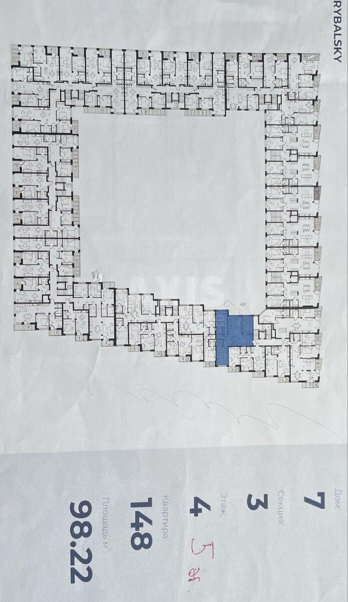 3k apartment doroga Naberezhno-Rybal's'ka 34