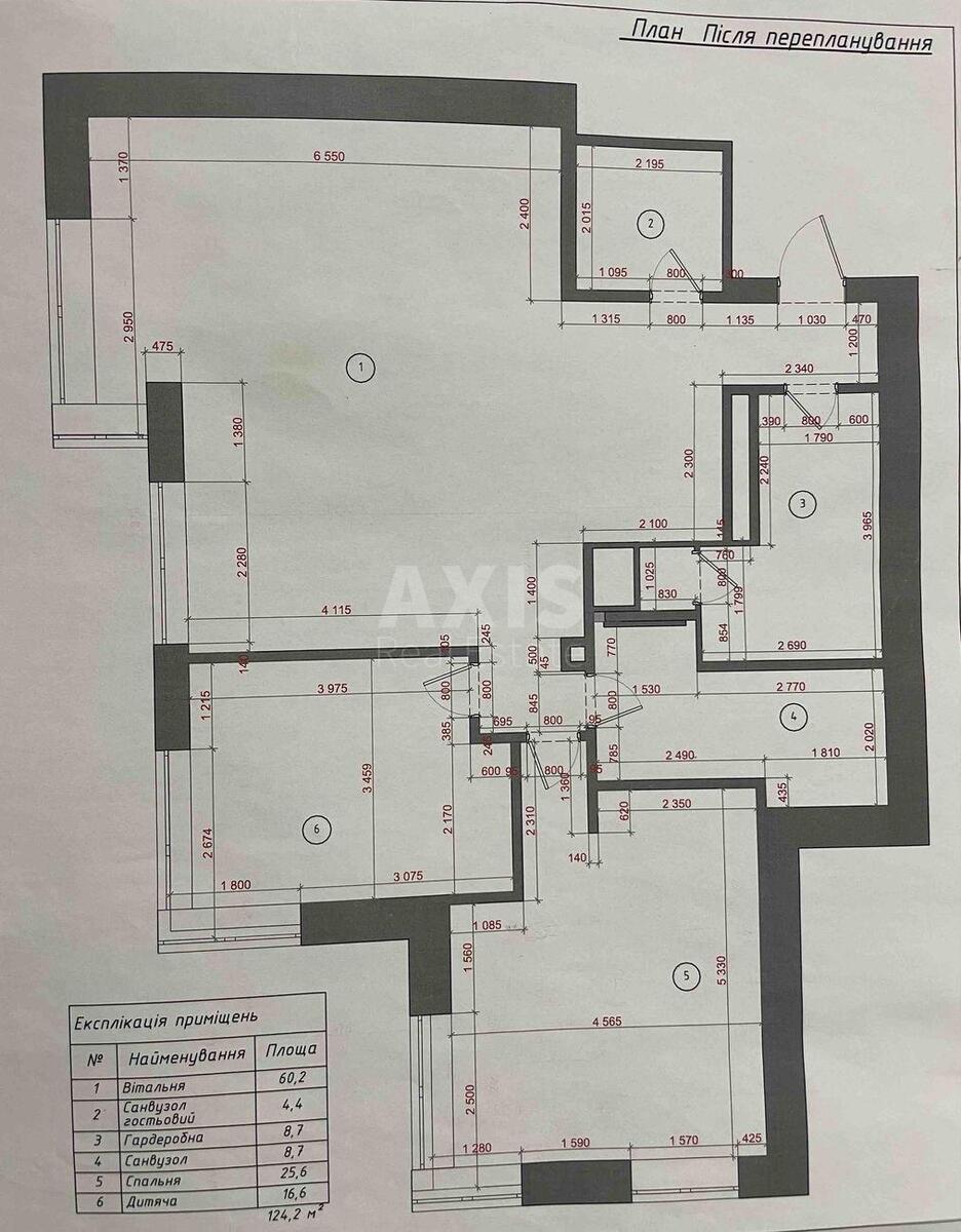 3k apartment vul. Truskavec'ka 10Г15
