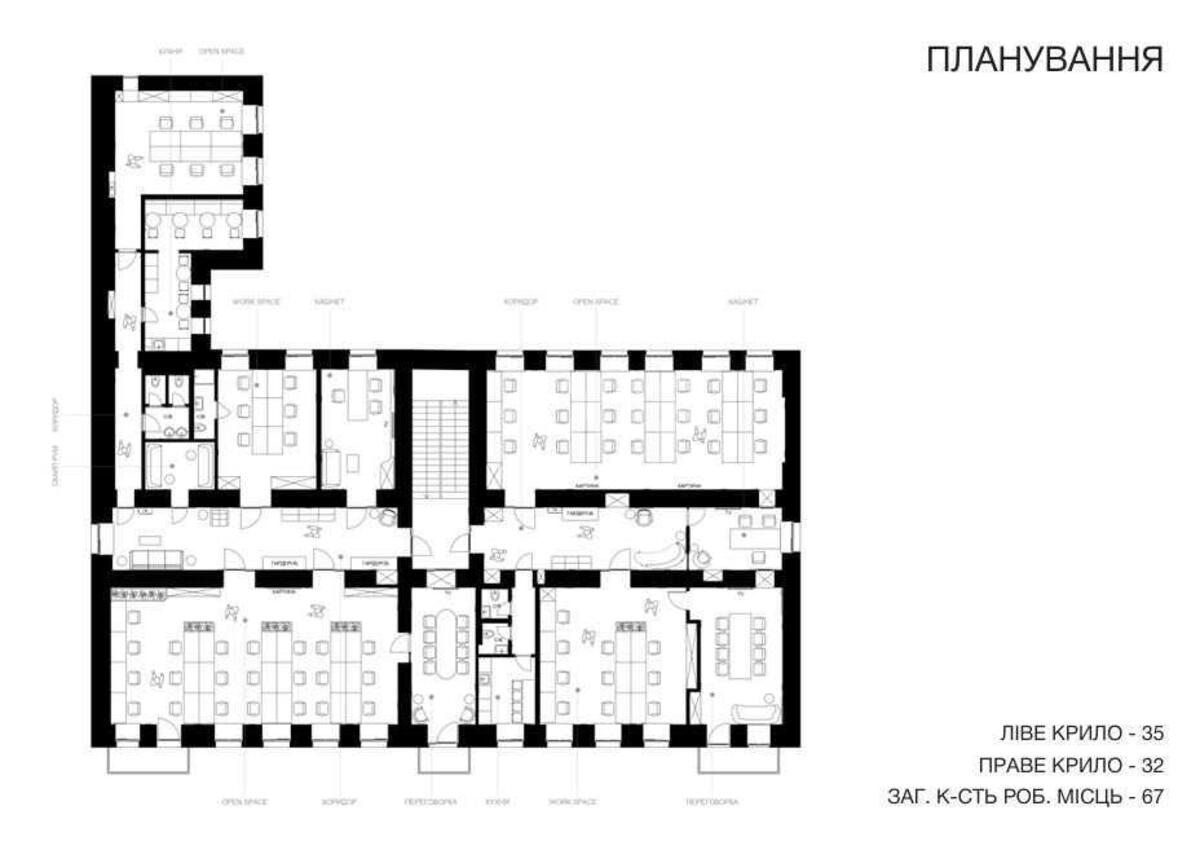 Office vul. Hmel'nyc'kogo Bogdana 51А, 570m26311720
