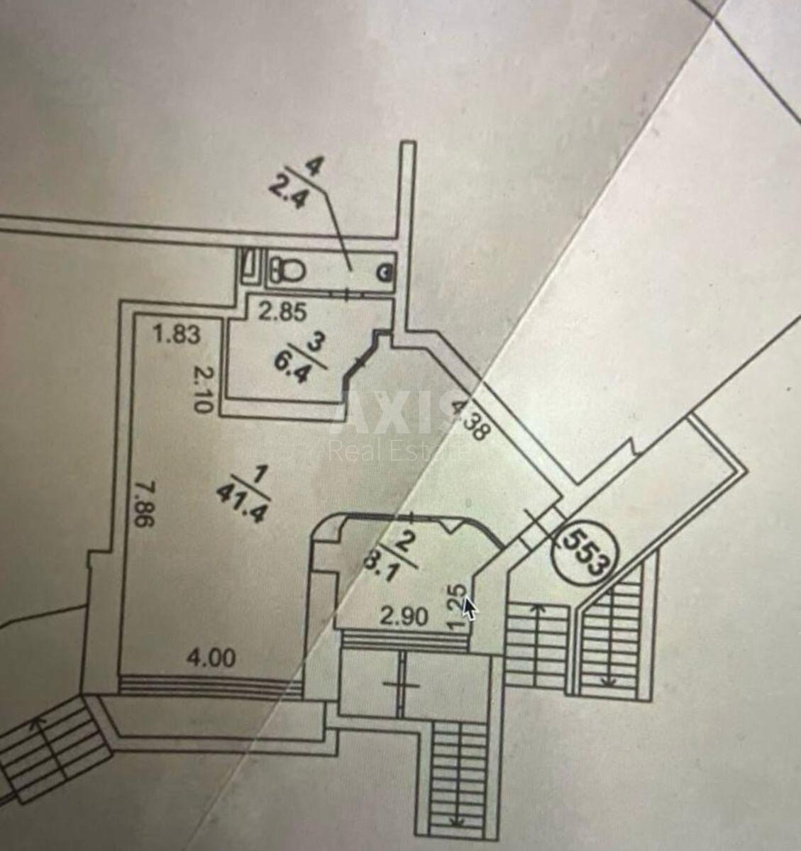 Office vul. Knjazhyj Zaton 21, 65m26