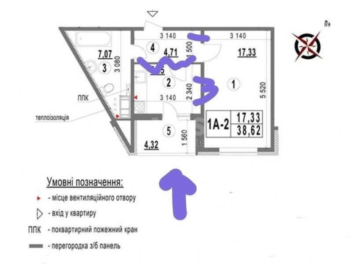 Объект торговли ул. Конева Маршала 5Г, 45м2602141