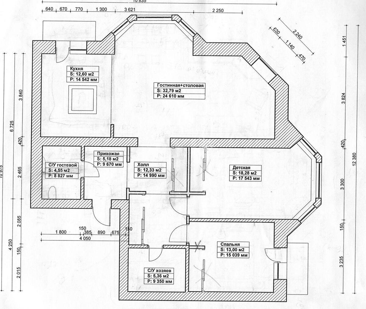 3k apartment vul. Vvedens'ka 29/588