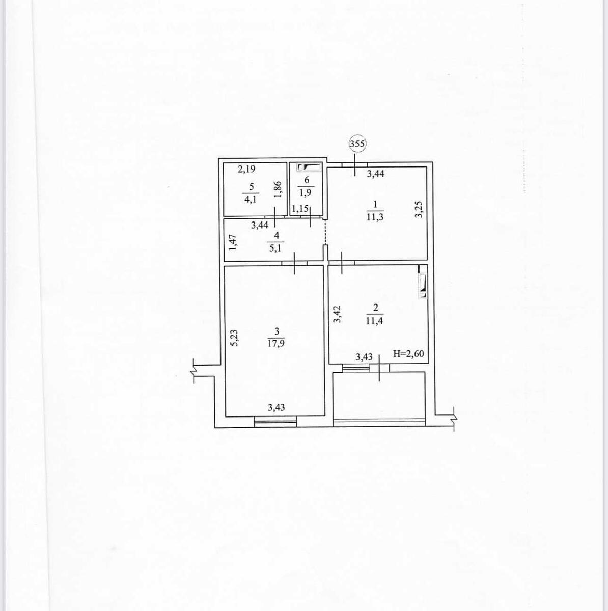 1k apartment vul. Konopljans'ka 226