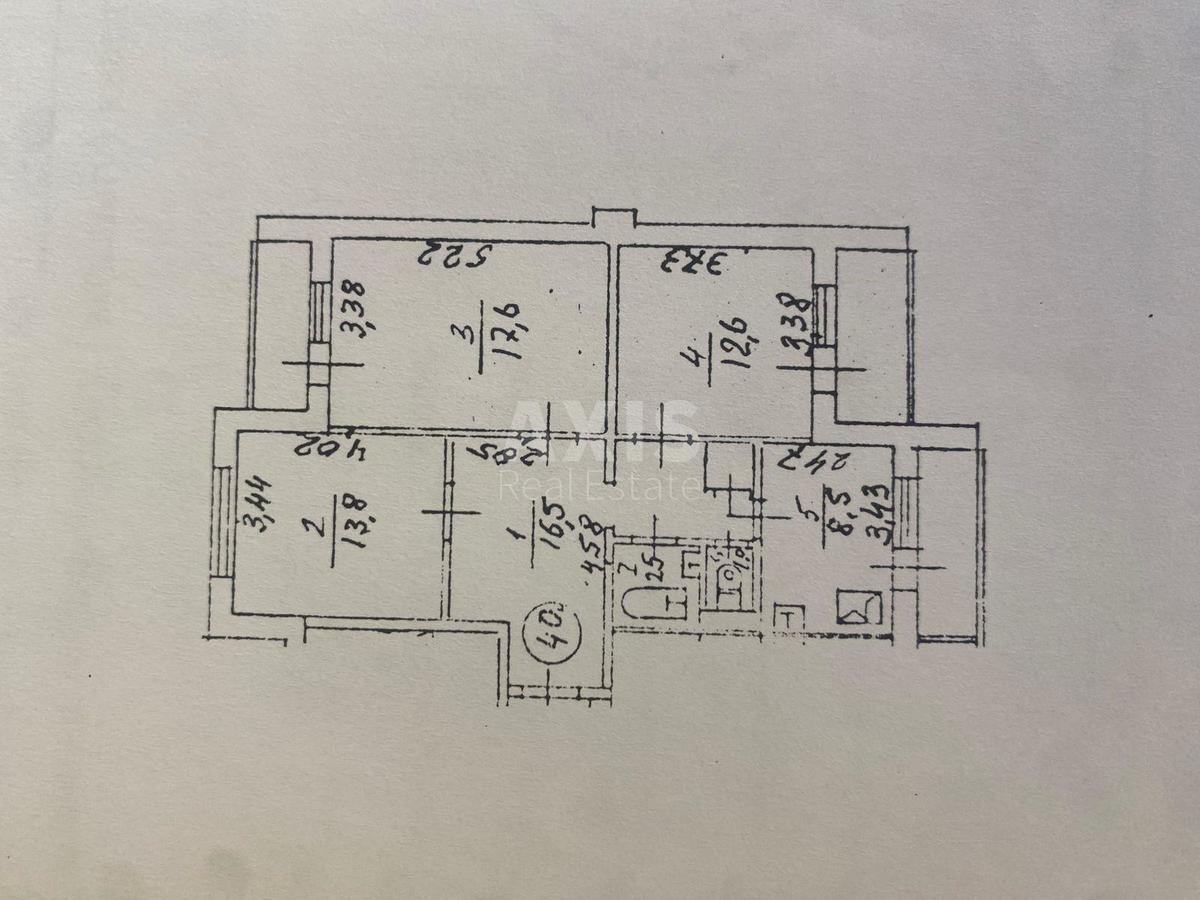 3k apartment pr-t Bazhana Mykoly 9Ж10