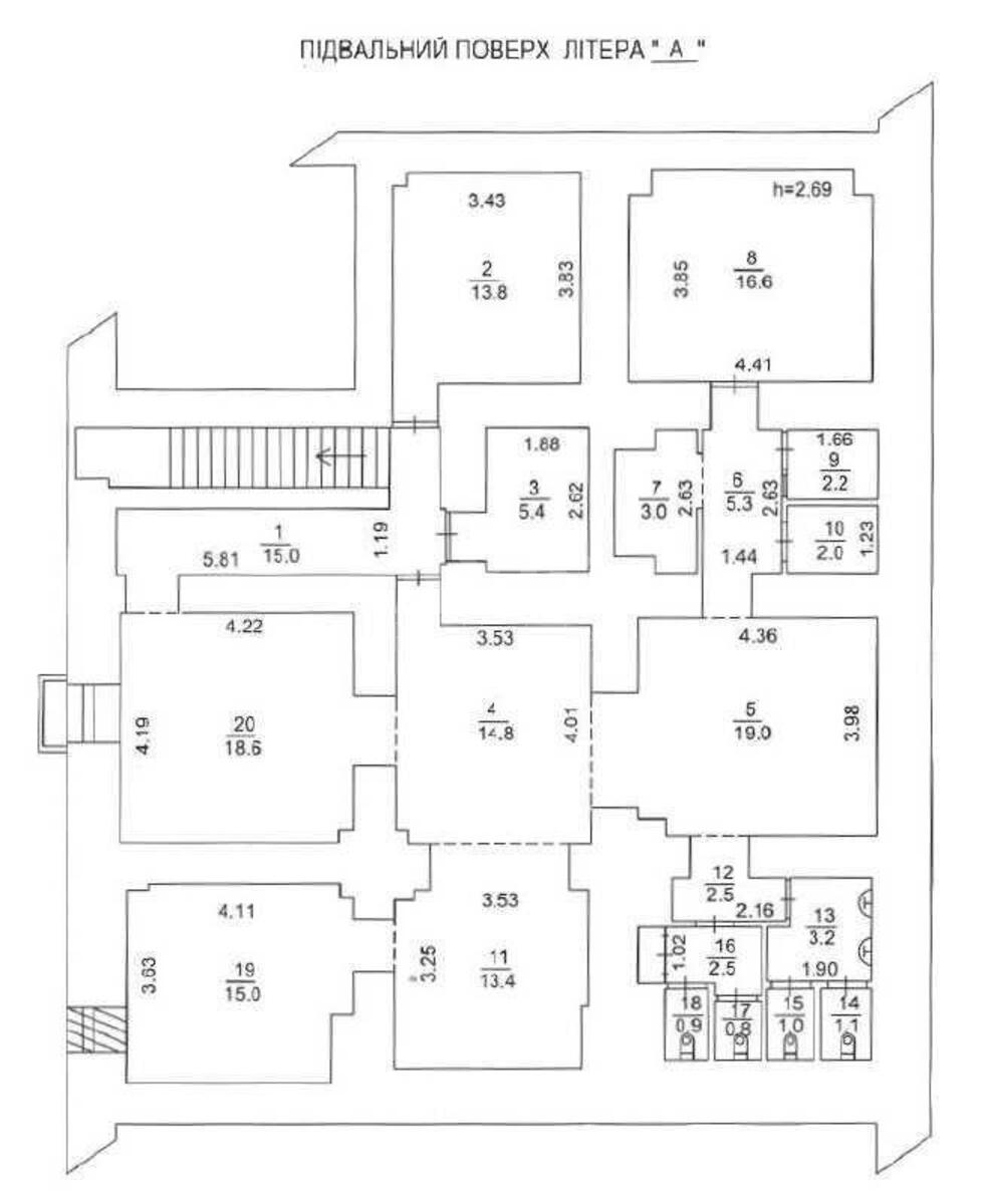 Trade object pr-t Berestejskij 45, 277m2635305