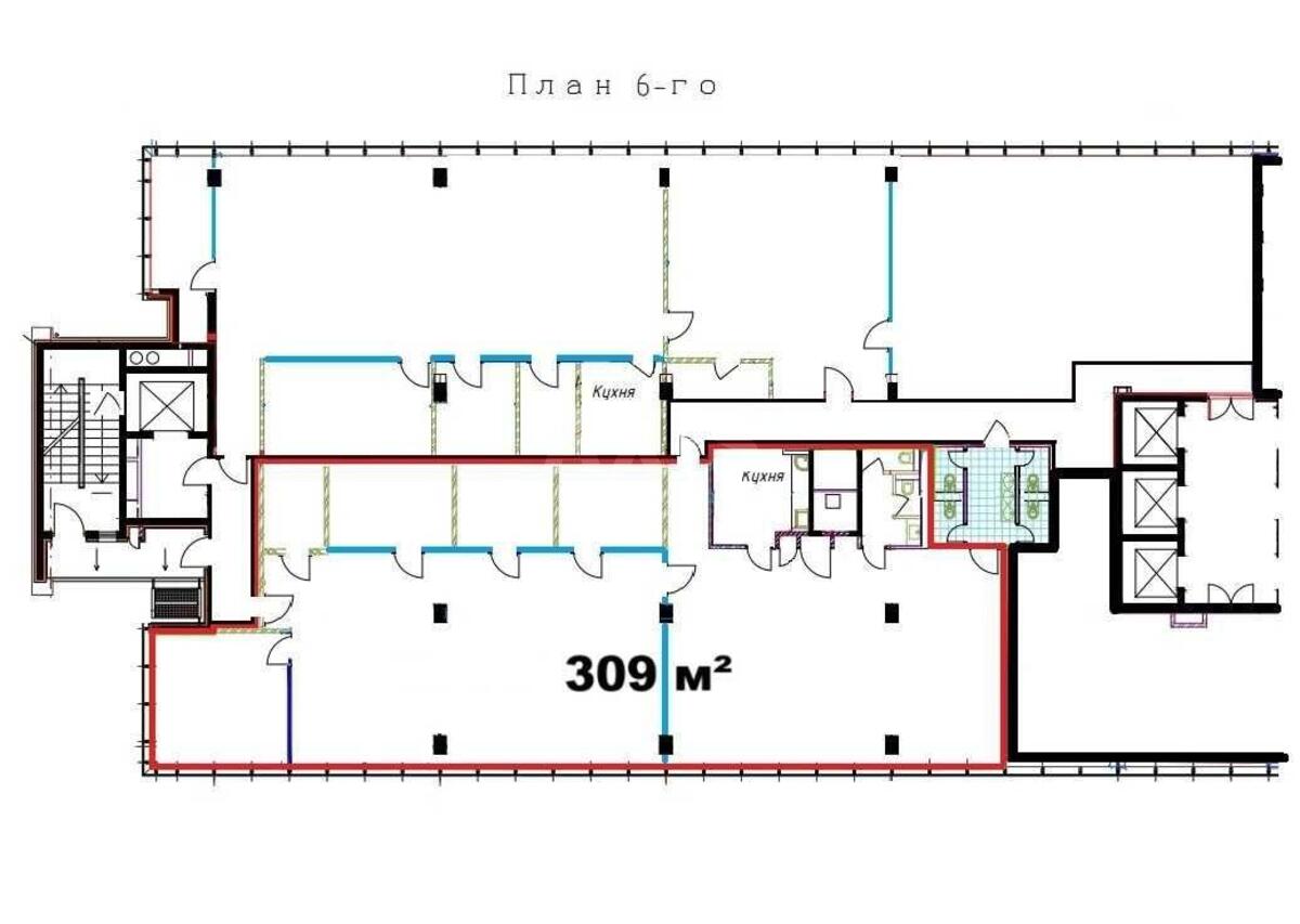 Office vul. Lejpcyz'ka 15, 309m26