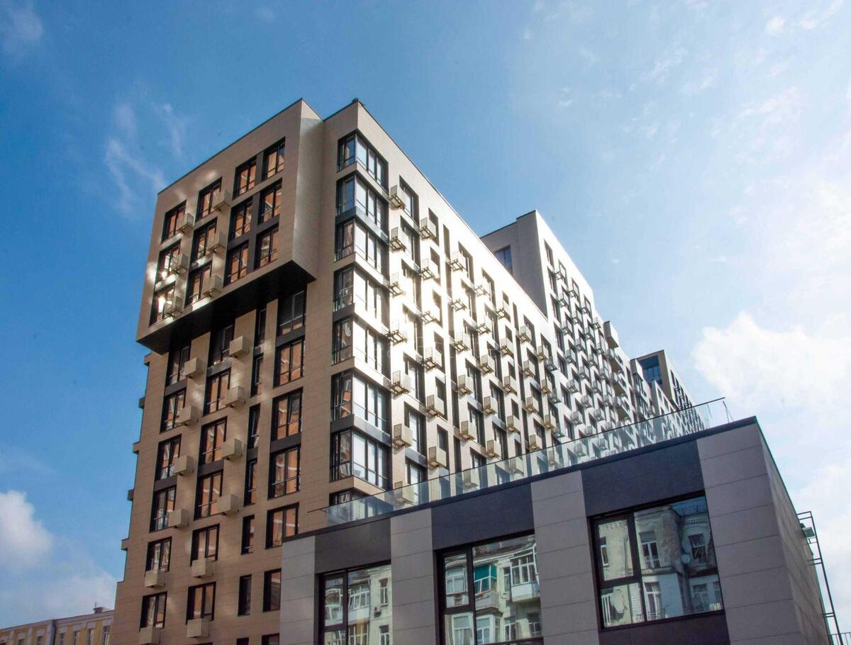 3k apartment vul. Mel'nykova 18Б