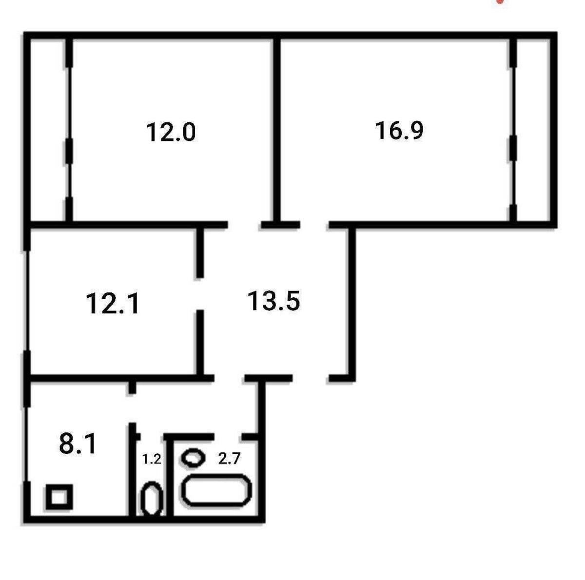 3k apartment vul. Get'mana Vadyma 447
