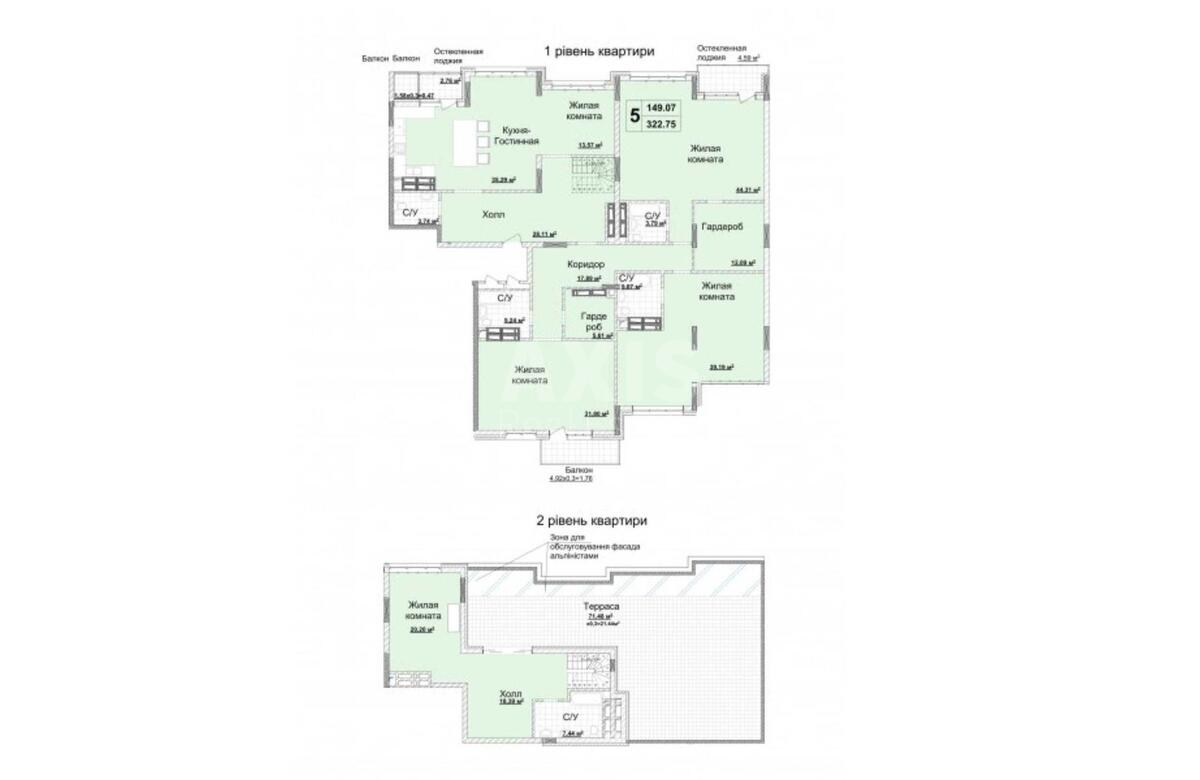 4k apartment vul. Dragomyrova Myhajla 15Б566351