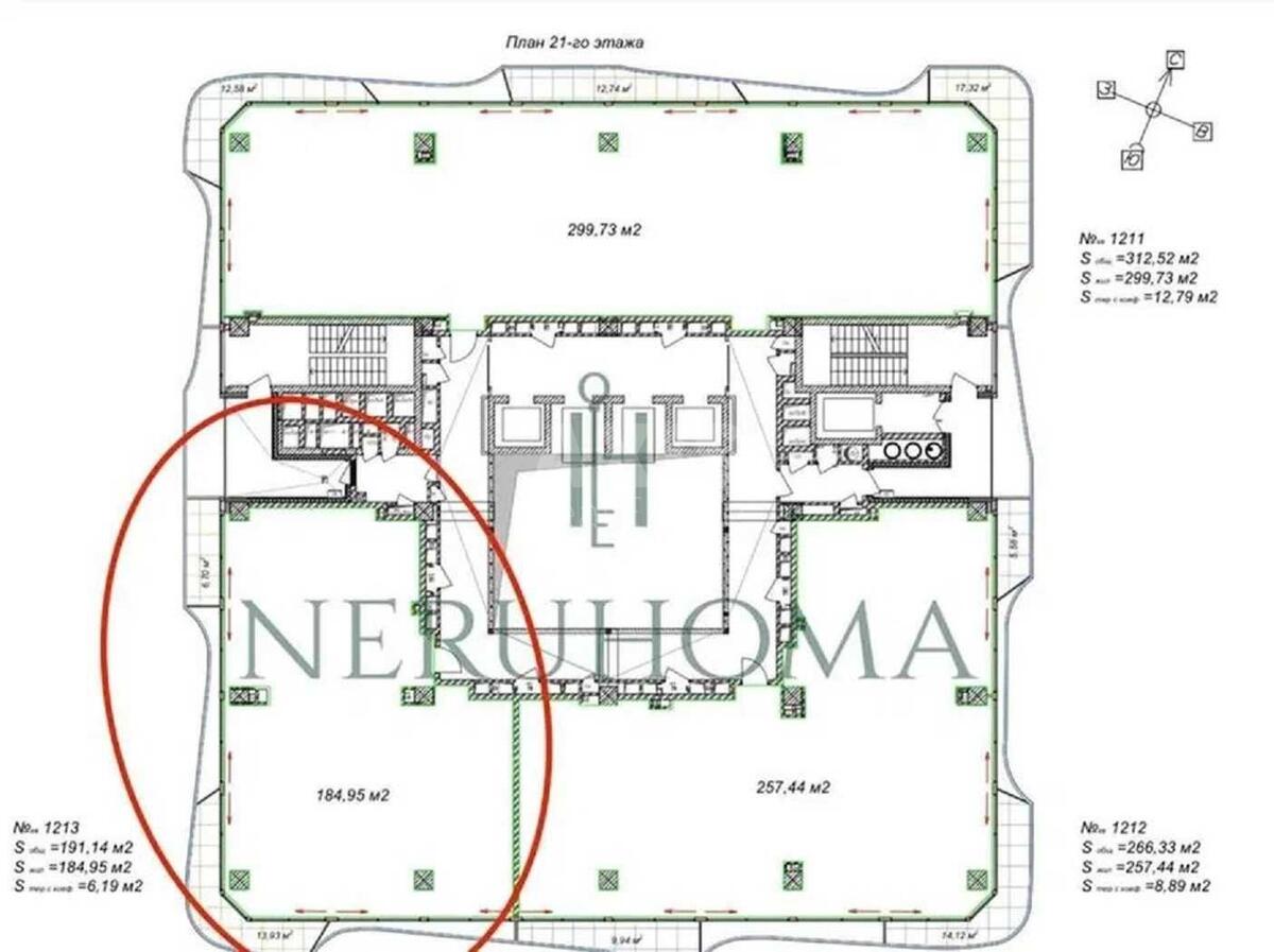 3k apartment vul. Mechnykova 11А620436