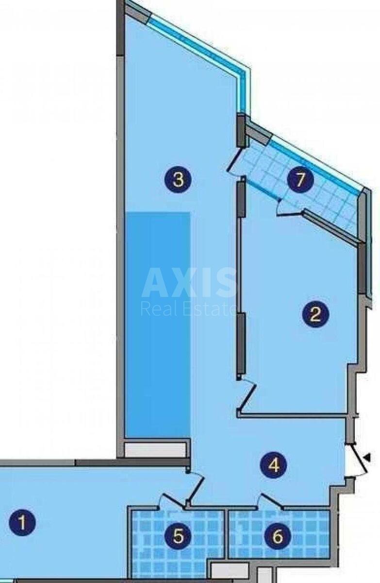 3к квартира ул. Заречная 7629042