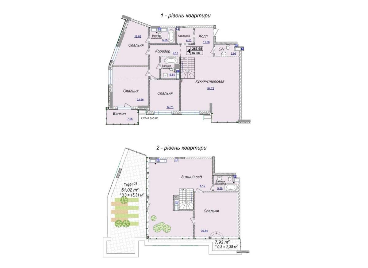 4k apartment vul. Dragomyrova Myhajla 15Б566352