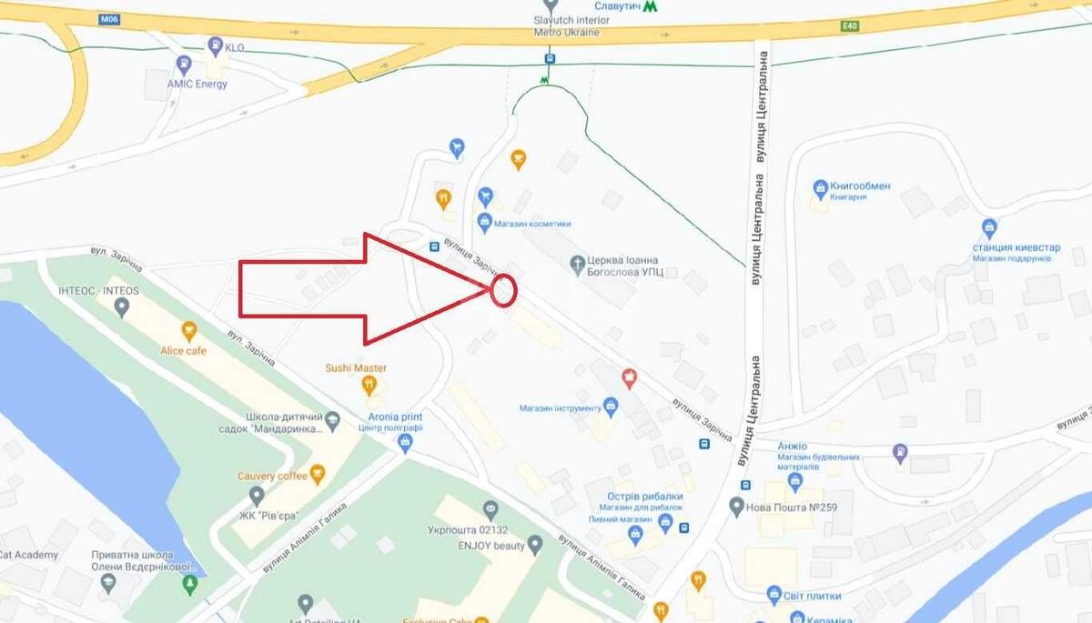 Trade object vul. Zarichna 44, 23m24
