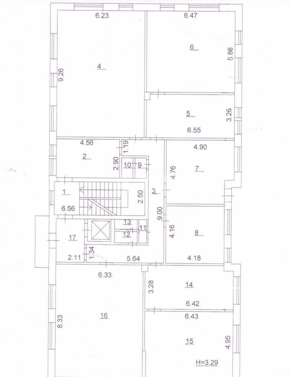 Office vul. Krasylivs'ka 5/7, 325m25