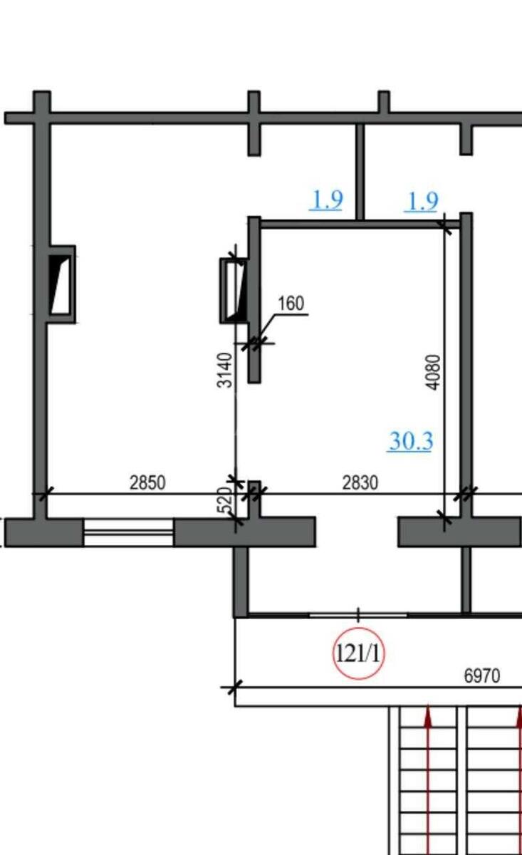 Trade object vul. Dragomanova 27, 32m2626317