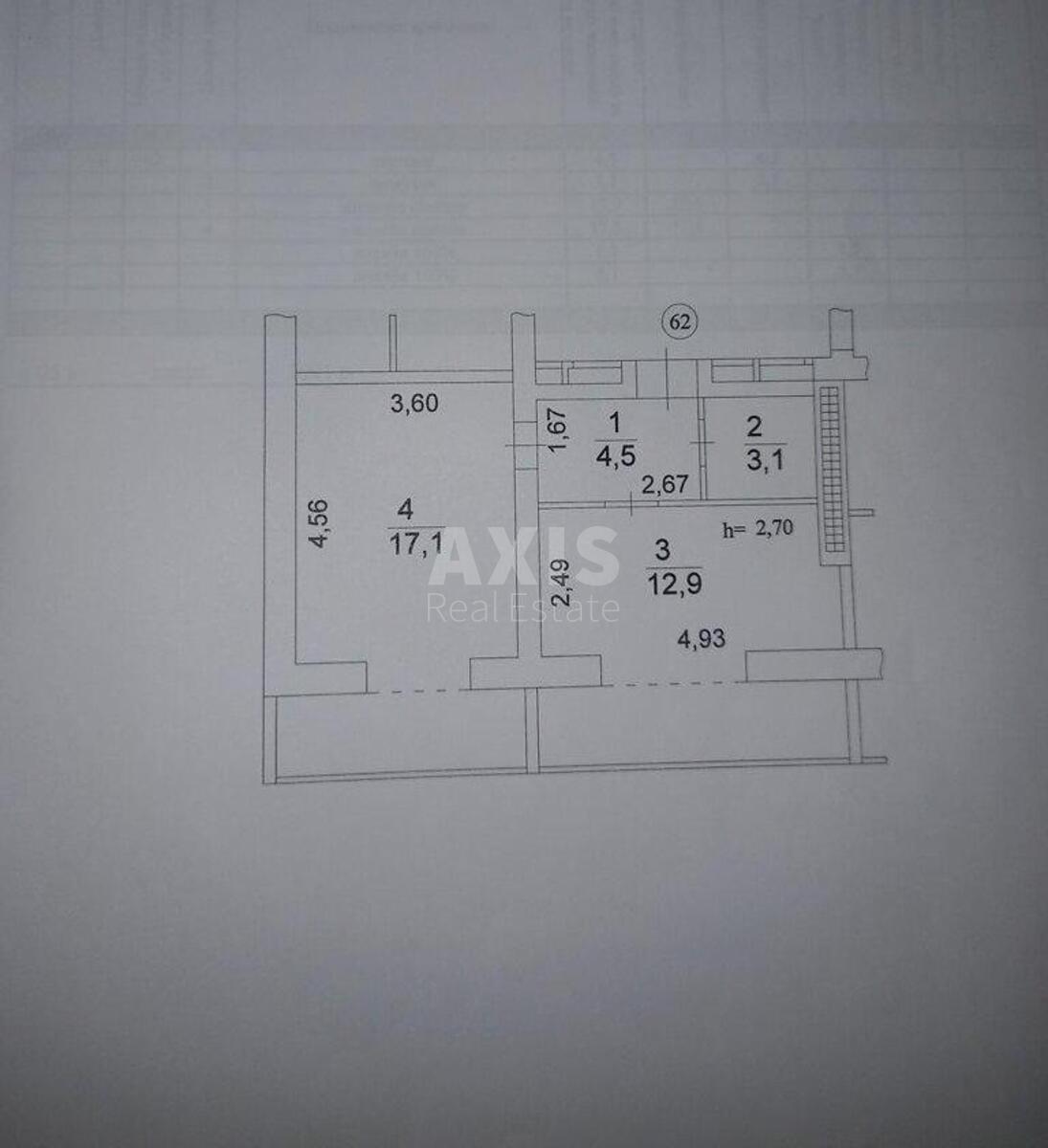 1k apartment vul. Kamianska 123594959