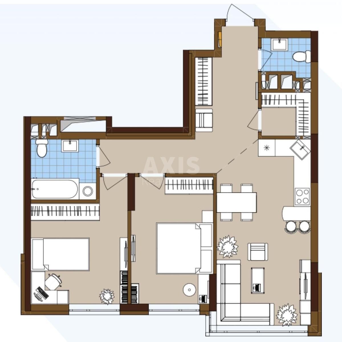 2k apartment pr-t Pravdy 1596962