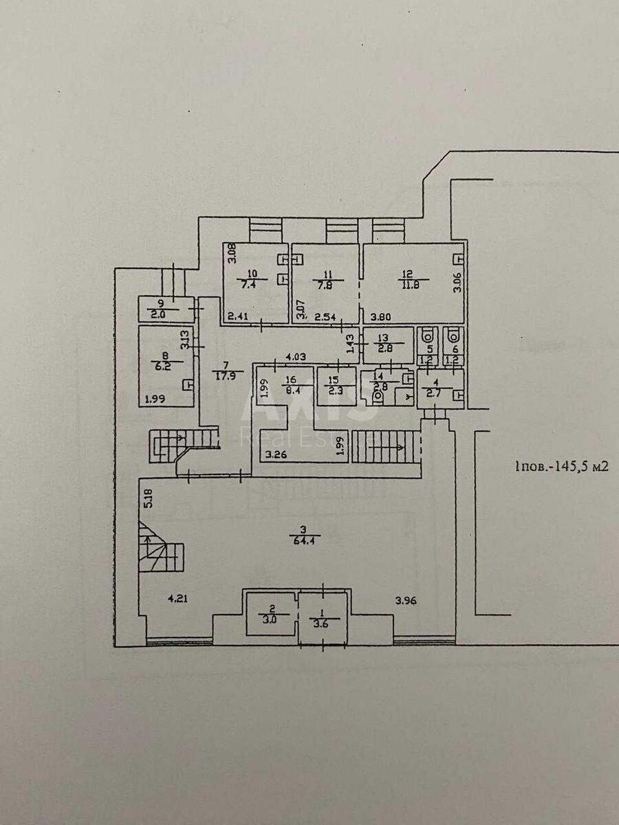 Trade object vul. Velyka Vasyl'kivs'ka 56, 307m21
