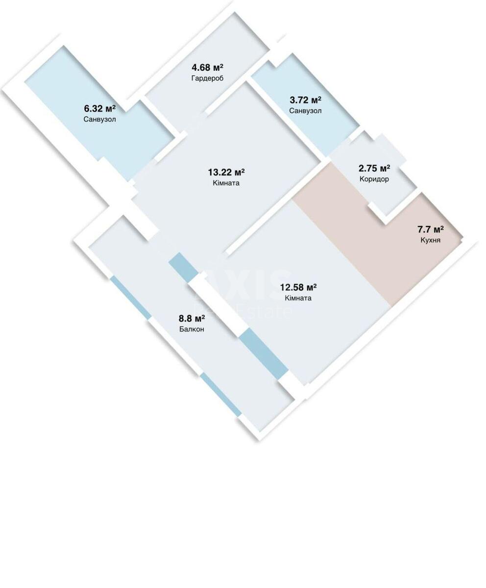 1k apartment vul. Sagajdachnogo Petra 186
