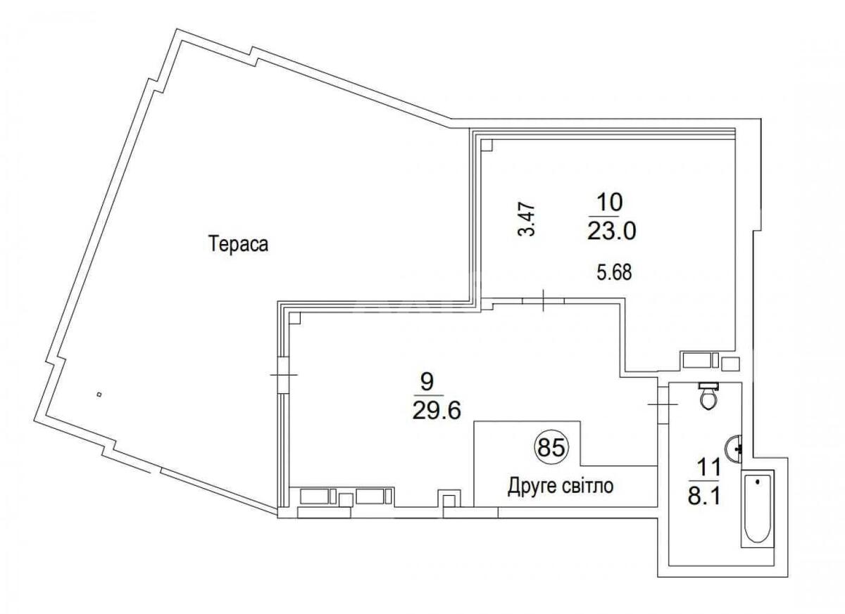 4к квартира ул. Драгомирова Михаила 181
