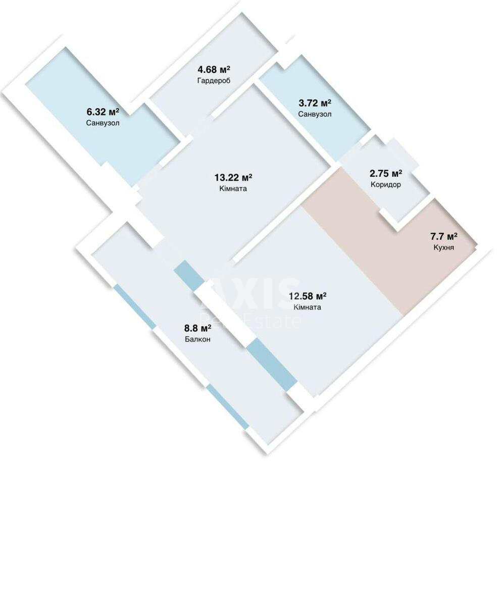 1k apartment vul. Sagajdachnogo Petra 186