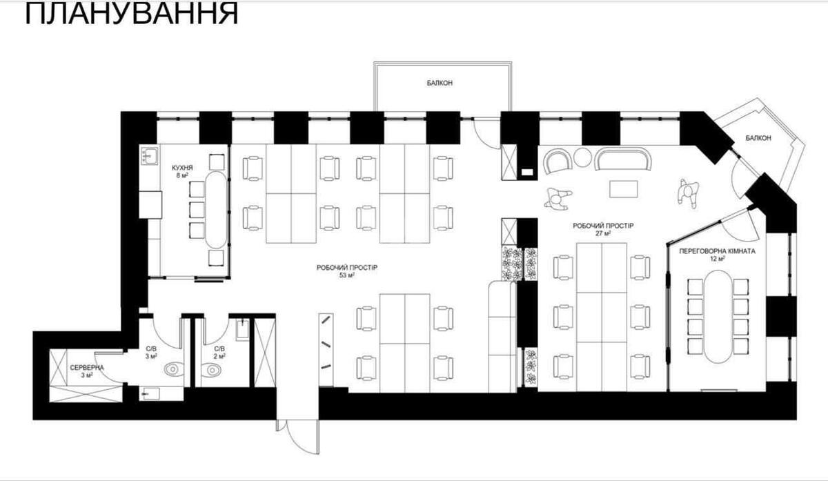 Office vul. Velyka Vasyl'kivs'ka 43, 120m26311811