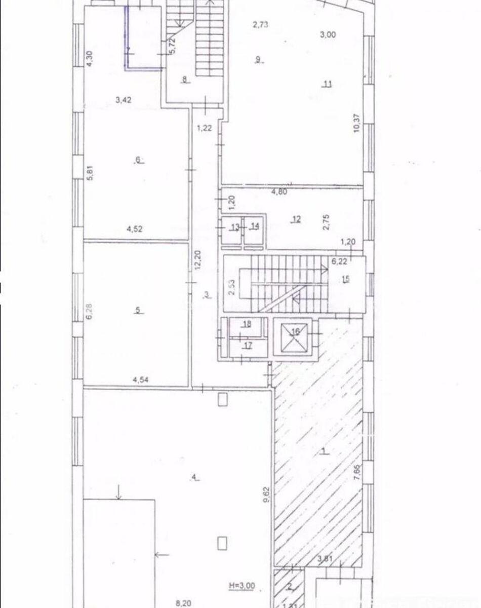 Office vul. Krasylivs'ka 5/7, 275m2528366