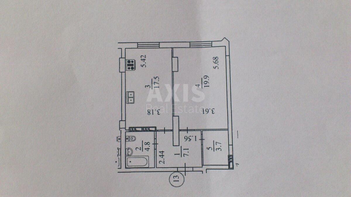 1к квартира ул. Полтавская 10470584