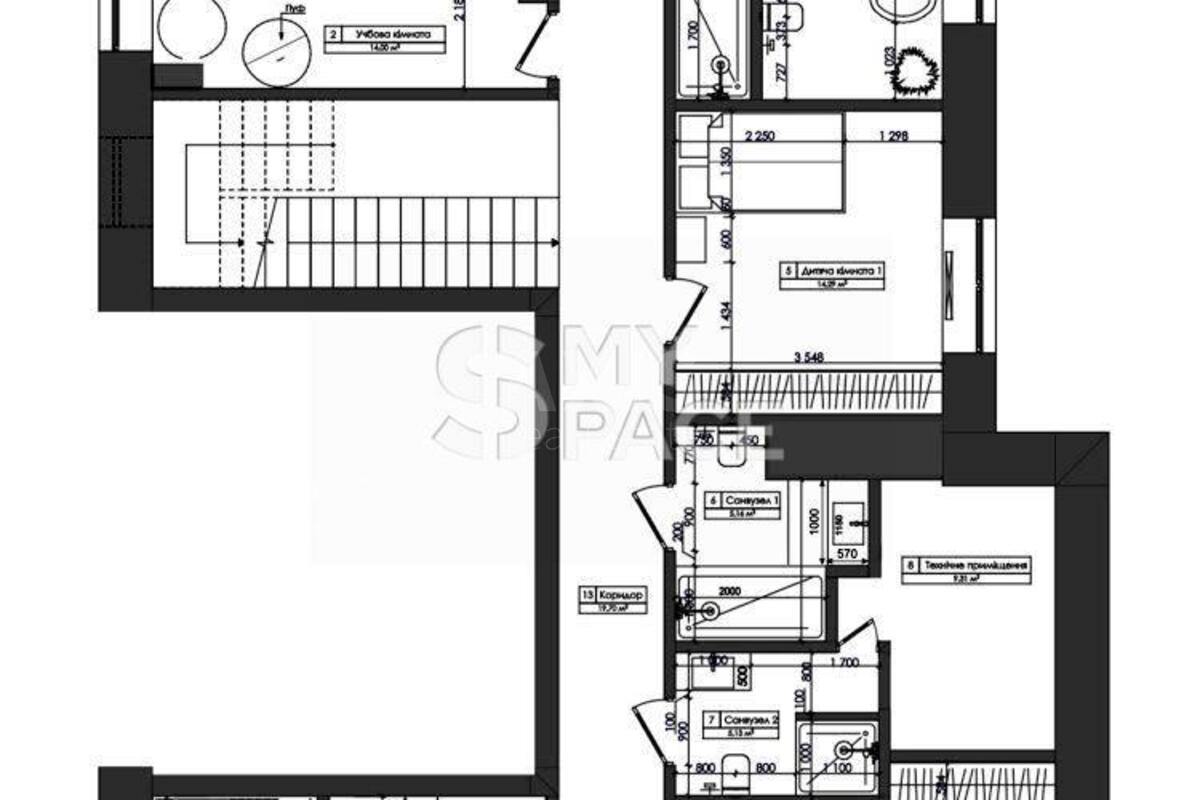 5k apartment vul. Bogomol'cja Akademika 7/1411