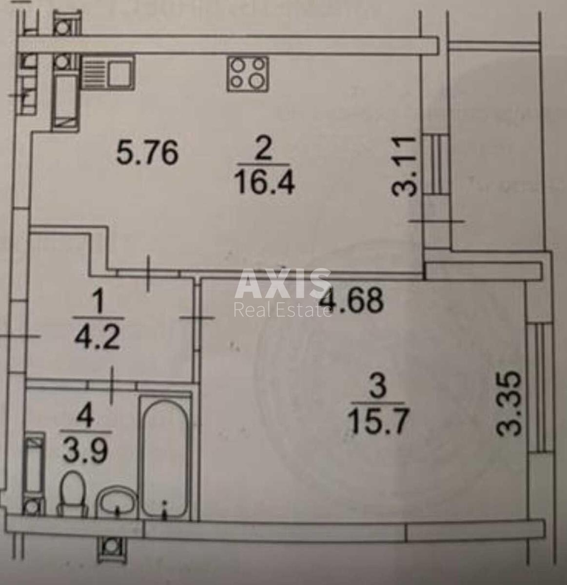 1k apartment pr-t Povitryanykh Syl 566265912