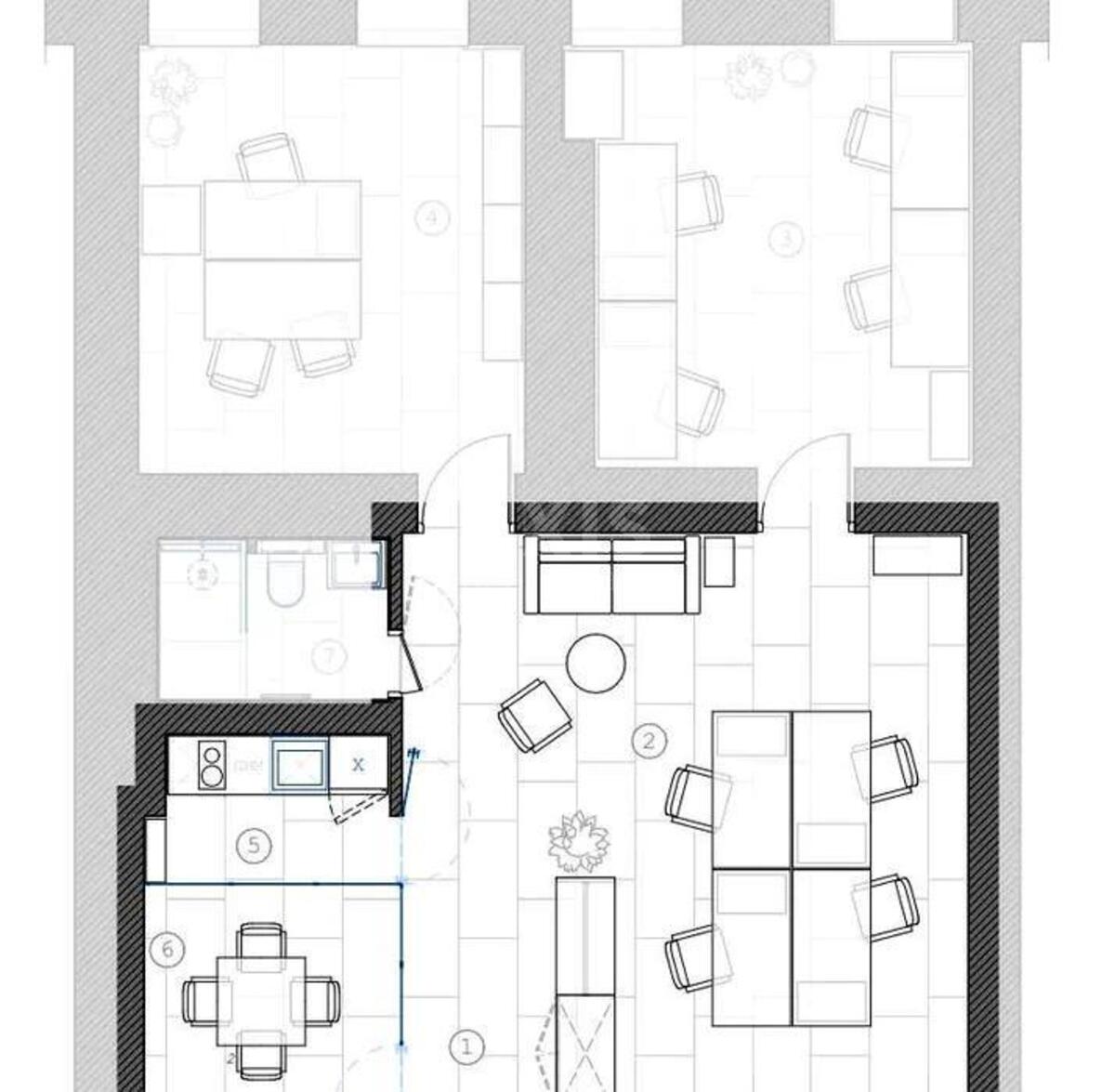 Office vul. Hmel'nyc'kogo Bogdana 9Б, 83m25937210