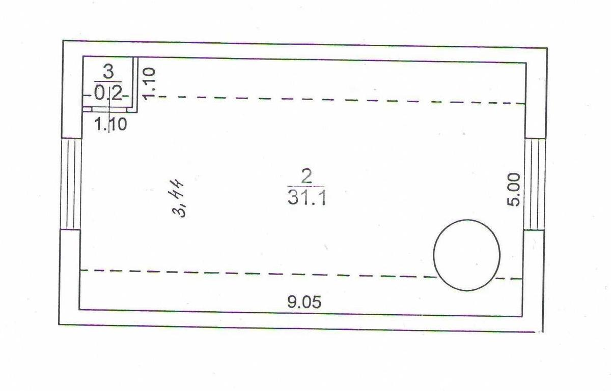 Объект торговли бул. Николая Михновского 19, 87м2435568