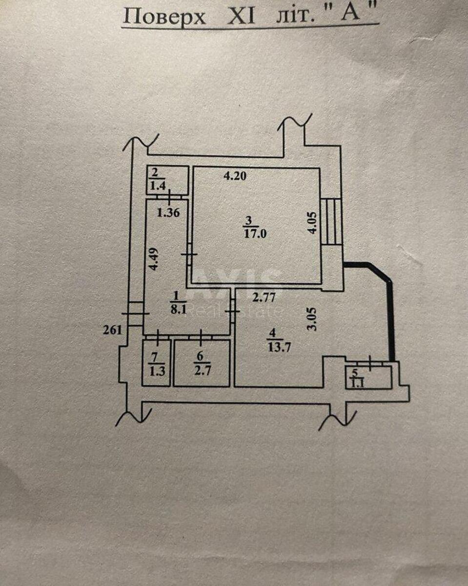 1к квартира ул. Алма-Атинская 41Б6