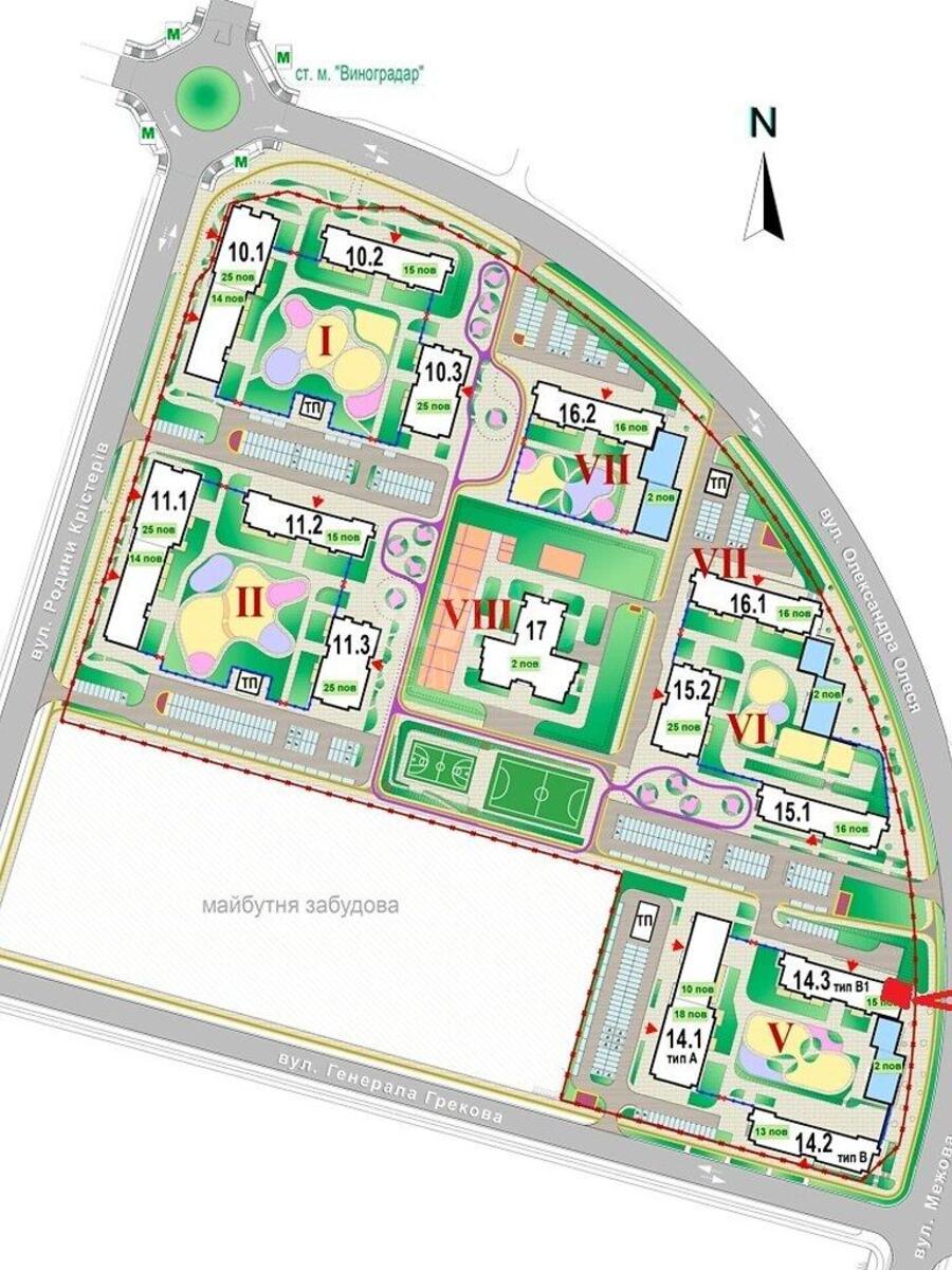 Trade object vul. Grekova Generala 1, 71m23