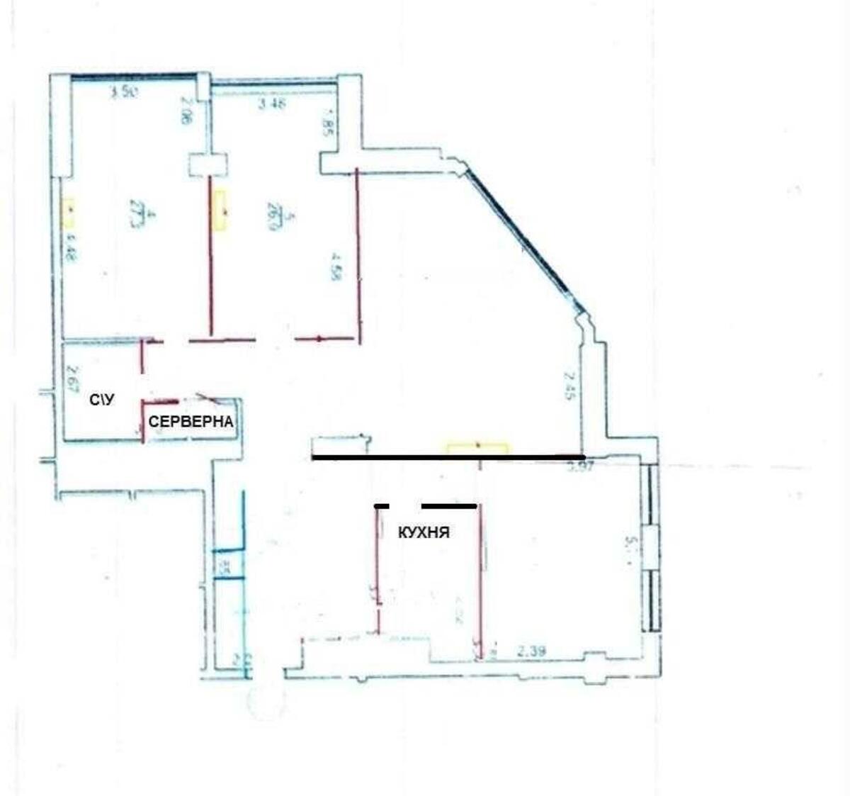 Office vul. Velyka Vasyl'kivs'ka 72, 180m27