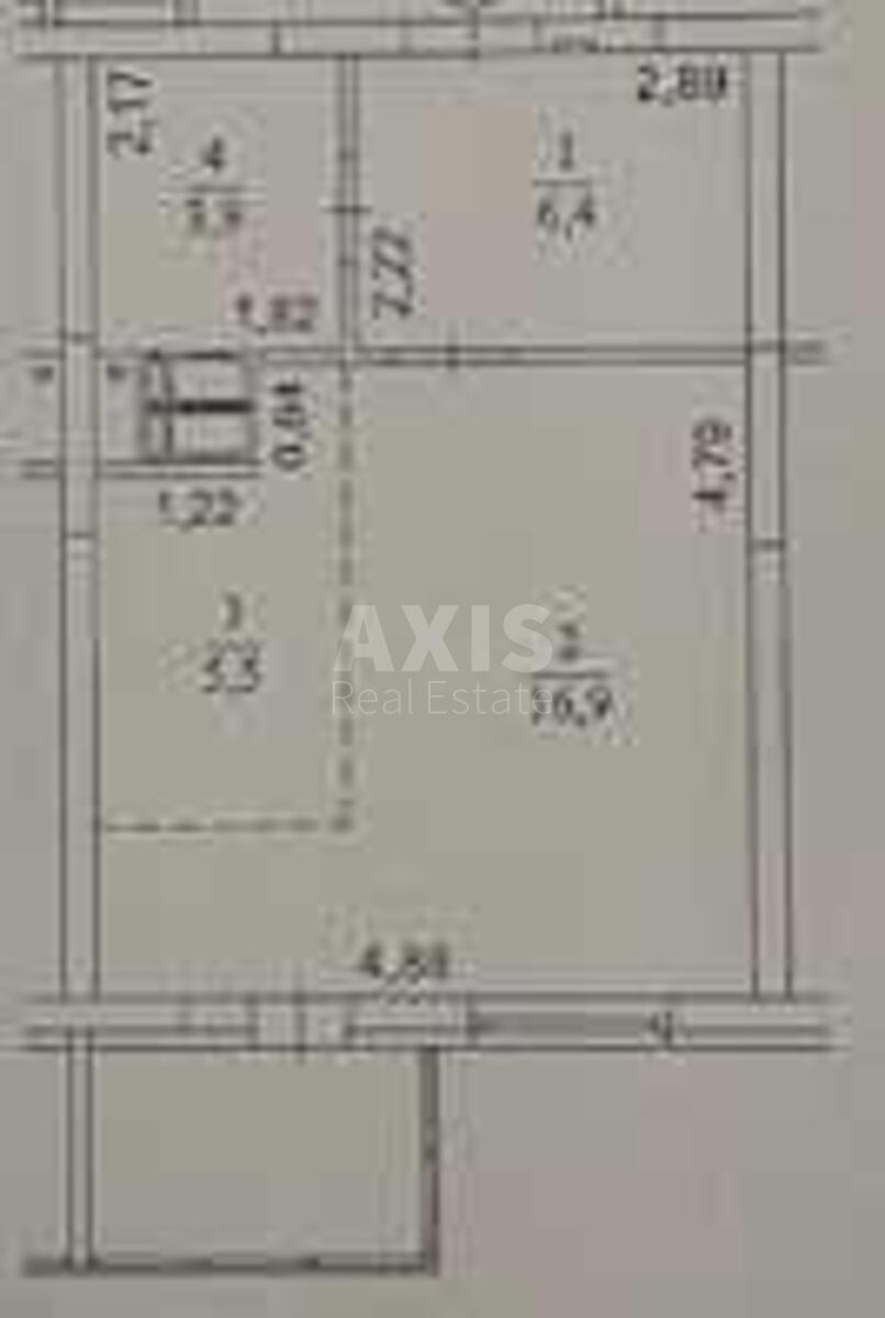 1k apartment vul. Vasyl'kivs'ka 37Г593526